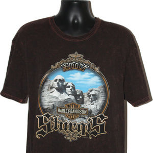Harley Davidson Sturgis Mt. Rushmore XL Tie Dye